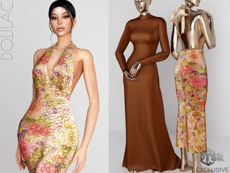 The Sims Resource - Liana Backless Sequined Midi Dress DO0323 Sims4 Prom Dress Cc, Sims 4 Halter Dress, Sims 4 Midi Dress, Sims 4 Maxi Dress Cc, Sims 4 Haute Couture Cc, Sims 4 Party Dress, Sims 4 Prom Dress Cc, Sims Fits, Dress Sims 4 Cc