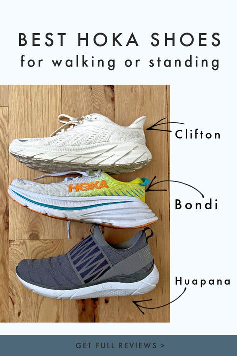 Hoka Sneakers Women, Black Walking Shoes Women, Hoka Shoes Nurse, Best Walking Shoes For Women Sneakers, Hoka Walking Shoes Woman, Womens Hoka Shoes Outfit, Styling Hoka Shoes, How To Style Hoka Shoes, Best Shoes For Standing All Day Work