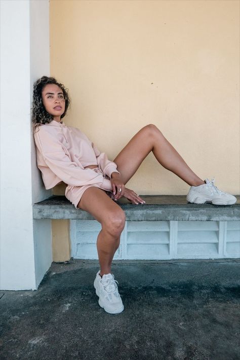 HOW TO STYLE: Yeezy 500 Blush; see how I styled this popular and warm weather-friendly silhouette three distinct ways in warm weather. #yeezy #pinterestfashion #pintereststyle #sneakers #shadetv #styleinspo Yeezy 500 Blush, Yeezy 500, Blush On, Pinterest Fashion, How To Style, Warm Weather, Blush, Fashion Inspo, Outfit Ideas