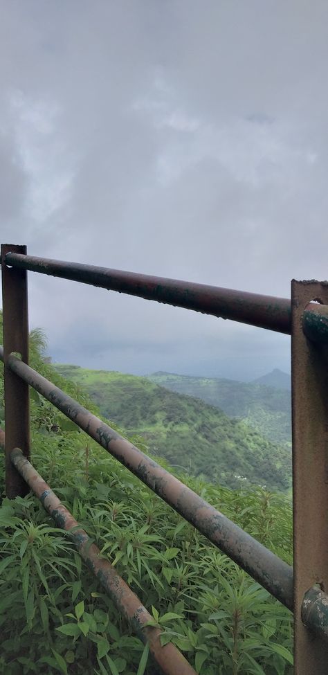 Fence with view.. #matheran Matheran Photography, Adventure Aesthetic, Portrait Poses, Pune, Abs Workout, Fence, Nature Photography, Places To Visit, Cafe