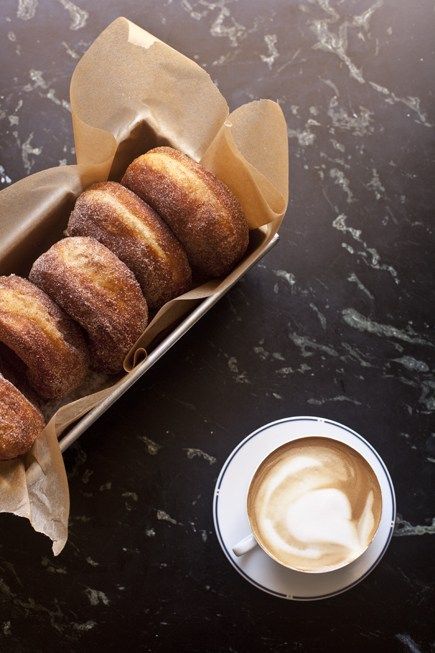 Coffee Tuesday, Homemade Doughnuts, Coffee And Donuts, Tuesday Morning, But First Coffee, A Cup Of Coffee, Artisan Bread, Happy Days, Coffee Cafe