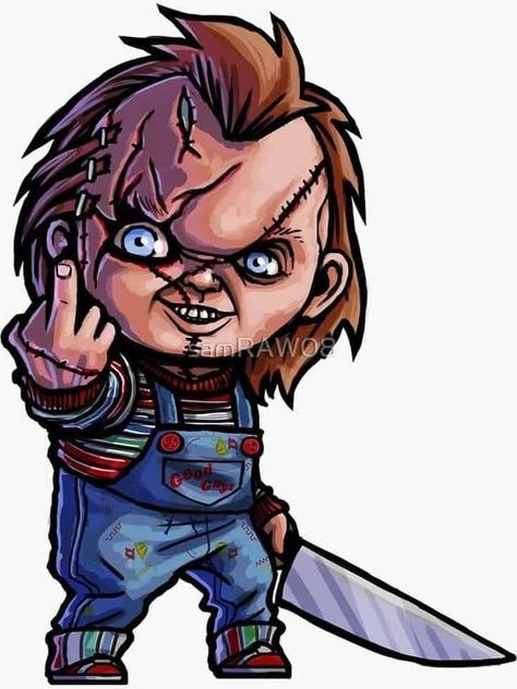 Chucky Drawing, Badass Drawings, Horror Cartoon, Dope Cartoons, Cartoon Character Tattoos, Arte Punk, Horror Movie Icons, Horror Artwork, Karakter Disney