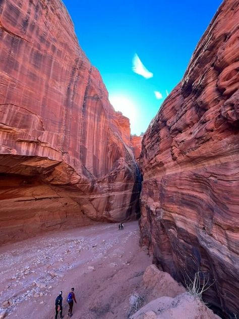 Buckskin Gulch Utah, Spontaneous Travel, Buckskin Gulch, Utah Trip, Kanab Utah, Slot Canyons, Geographical Features, Utah Vacation, Utah Adventures