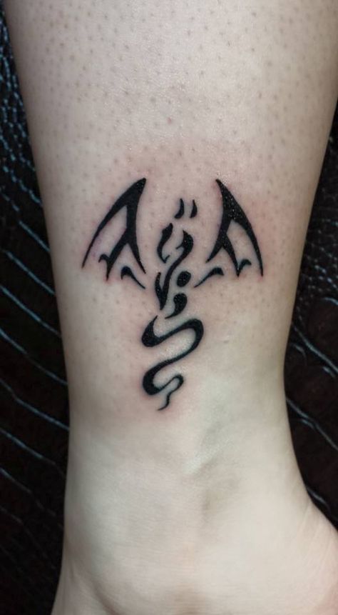 First tattoo!  #dragon #semicolonproject Dragon And Semicolon Tattoo, Dragon Semicolon, Small Easy Tattoo Ideas Simple, Snake And Semicolon Tattoo, Bat Semicolon Tattoo, Creative Semi Colon Tattoos Ideas, Dragon Semi-colon Tattoo Ideas, Cool Tattoos Semicolon, Tattoos With Semicolon