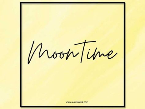 Baixe gratuitamente a Fonte MoonTime Moontime Font, Housewares Design, Moon Time, Free Font Download, Stylish Text, Font Typography, Online Fonts, Text Overlay, Font Pairing