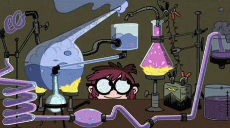 Science! GIF - LoudHouse LoudHouseSeries LoudHouseGIFS - Discover & Share GIFs Science Gif, Chemistry Practical, Compounds And Mixtures, Cartoon Songs, Science Club, Rocket Scientist, Chemistry Experiments, Mad Science, Science Student