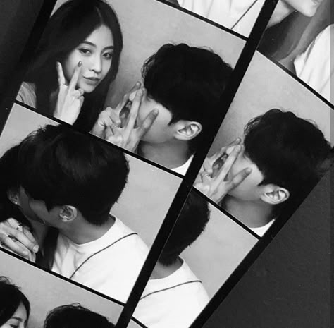 Kore Ulzzang, Photobooth Pictures, 사진 촬영 포즈, Couples Vibe, Jay Enhypen, Couple Selfies, Ulzzang Couple, Korean Couple, Cute Couple Selfies