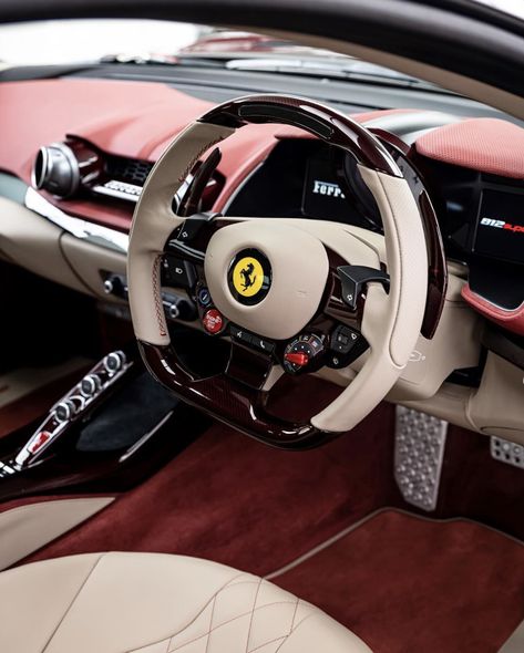 812 Superfast, Ferrari 812 Superfast, Zen Interiors, Ferrari 812, High End Cars, Luxurious Cars, Inside Interiors, Ferrari Car, Pretty Cars