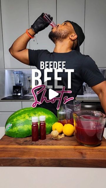 Watermelon Shots, Lemon Shots, Beet Juice Recipe, Watermelon And Lemon, Ginger Shot, Wellness Shots, Beet Juice, Ginger Juice, Healthy Juice Recipes