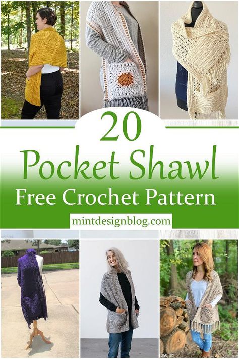 Free Crochet Pocket Shawl Patterns 2 Reading Shawl With Pockets, Free Crochet Pattern Pocket Shawl, Free Crochet Pocket Shawl Pattern, Free Crochet Pocket Shawl Patterns, Pocket Shawl Crochet Free Pattern, Free Crochet Pocket Shawl, Crochet Shawl With Pockets, Crochet Pocket Shawl, Pocket Shawl