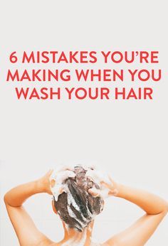 6 mistakes you're making when you wash your hair Hair Mistakes, Health And Beauty Tips, Great Hair, Hair Health, Hair Skin, Hair Dos, Hair Mask, Hair Day, In Summer