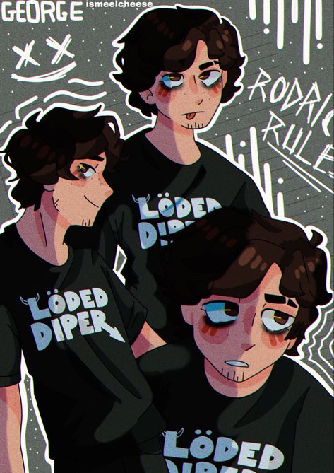 Rodrick Heffley Art, Diary Of A Wimpy Kid Fanart, Hot Emo Guy, Rodrick Heffley, Devon Bostick, Character Design Tutorial, Diary Of A Wimpy, Diary Of A Wimpy Kid, Kids Fans