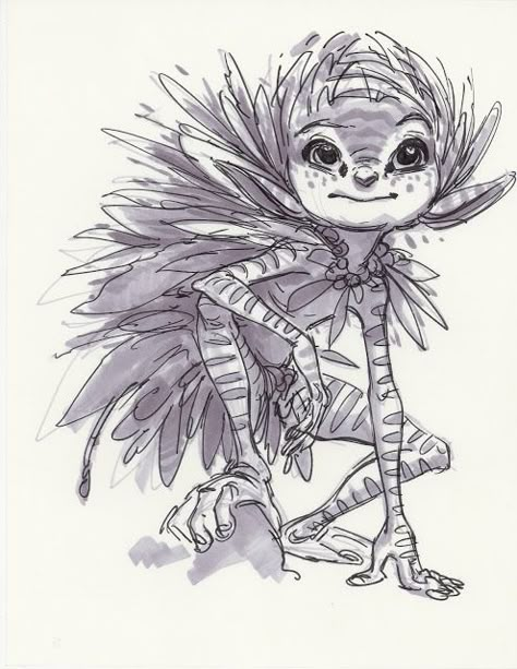 Aaron Blaise, Fairy Drawings, Pen Drawings, Fantasy Drawings, Elf Ideas, Creature Drawings, Mythical Creature, Creature Concept Art, High Fantasy