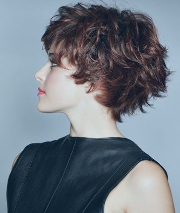 Cute Messy Hairstyles, Choppy Haircuts, Amazing Hairstyles, Chocolate Hair, Short Curly Haircuts, Choppy Hair, Top Hairstyles, Short Choppy Hair, Short Layered Haircuts