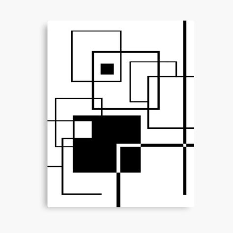 2d Composition Geometric Shapes, Square Composition Design, Square Art Design, Square Design Graphic, Rectangle Composition, Square Composition, Wall Paint Patterns, Square Drawing, Glass Painting Patterns