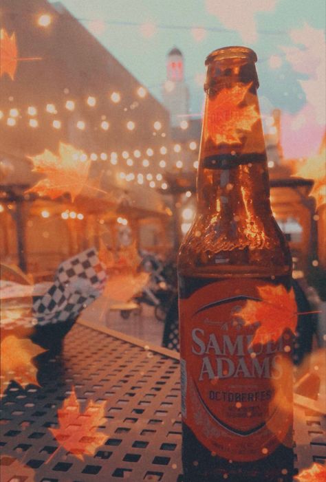 Fall Beer Aesthetic, Oktoberfest Aesthetic, Fall Beers, Morgan Elizabeth, Pumpkin Beer, Samuel Adams, Beer Advertising, Oktoberfest Beer, Beer Party