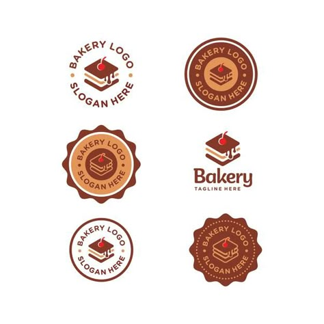 Brownie Sticker, Brownies Logo, Dessert Logo, Designer Grafico, Coffee Shop Logo Design, Leaf Symbol, Cafe Logo Design, Sweet Photography, Ramadan Kareem Vector