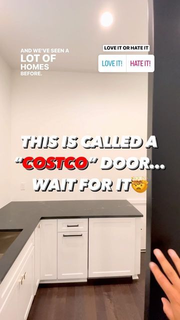 Skyview Experts | PHOTO | VIDEO | DRONE + FPV on Instagram: "Alright guys! What are your thoughts on this "Costco" door pass through from the garage straight to your pantry? It’s perfect for unloading your groceries and those large waters! #pantryorganization #pantry #luxuryhomes #pantrygoals #costcodoor #secretdoor #butlerspantry #useful #greatideas #pantryideas" Garage Grocery Door, Walk In Pantry With Door To Garage, Pantry With Secret Door, Pantry Door To Garage, Costco Door In Garage, Grocery Unloading Door, Secret Door From Garage To Pantry, Garage Grocery Pass Through, Grocery Pass Through