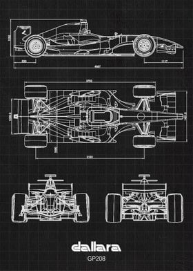 Displate is a one-of-a-kind metal poster designed to capture your unique passions. Sturdy, magnet mounted, and durable – not to mention easy on the eyes! Formula 1 Car Sketch, F1 Car Blueprint, F1 Blueprint, F1 Engineering, F1 Engineer, Cars Blueprints, Mechanics Aesthetic, Aerospace Design, Honda Scrambler