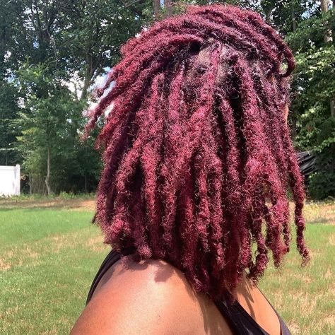 Coil Locs, Purple Locs, Locs Color, Loc Goddess, Natural Locs, Dreads Hairstyles, Loc Inspiration, Beautiful Locs, Beautiful Dreadlocks