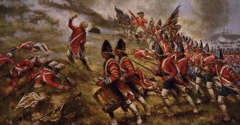 10-Year-Old Loyalist Watches Battle of Bunker Hill - http://www.newenglandhistoricalsociety.com/10-year-old-loyalist-watches-battle-bunker-hill/ Battle Of Bunker Hill, Battle Of New Orleans, Continental Army, American Colonies, Bunker Hill, British Soldier, Today In History, British Army, Assassins Creed