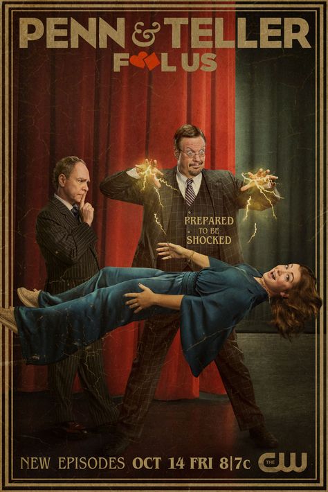 Return to the main poster page for Penn & Teller: Fool Us (#2 of 3) Lincoln Movie, Penn Jillette, Wolf Album, Penn And Teller, Harry Houdini, Magic Party, Alyson Hannigan, Shocking News, Hd Movies