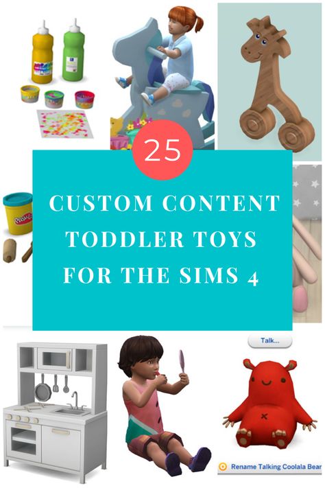 Toddlers deserve better toys in The Sims 4 and these cc toddler toys are so perfect for a nursery in the sims 4 #thesims4 #sims4 Sims Toys Cc, Sims 4 Toy Box Cc, Sims 4 Cc Functional Toddler Toys, Toddler Toys Sims 4, Sims 4 Toy Cc, Sims 4 Toys Functional, Sims 4 Cc Toldders, Sims 4 Toddler Toys Cc, Toys Sims 4 Cc