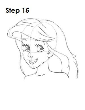 How to Draw Arial from Disney's The Little Mermaid How To Draw Disney, Mermaid Gifs, Ariel Drawing, Drawing Disney, Disney Drawings Sketches, Mermaid Drawings, Disney Art Drawings, Disney Princess Ariel, Disney Princess Drawings