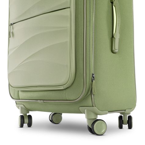 Discover the ultimate travel companion with the American Tourister Cascade Soft side Lightweight Spinner Luggage. Engineered for durability and convenience, this luggage boasts a lightweight design and durable polyester fabric construction, ensuring your belongings stay safe and secure on every journey. Maneuver through busy terminals effortlessly with four multi-directional spinner wheels, while the spacious interior and multiple pockets keep your items organized. Complete with a telescoping ha Osprey Packs, Luggage Shop, Carry On Size, Fabric Construction, Spinner Luggage, American Tourister, Tablet Sleeve, Luggage Sets, Carry On Luggage