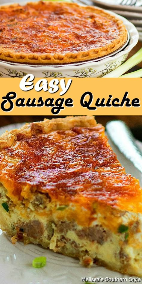 Quiche Recipes Breakfast, Easy Sausage Quiche, Quiche Sausage, Sausage Quiche Recipes, Quiche Breakfast, Breakfast Quiche Recipes Easy, Sausage Quiche, Breakfast Quiche Recipes, Quiche Recipes Easy