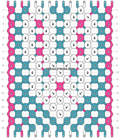 Normal pattern #165300 | BraceletBook Bunny Friendship Bracelet Pattern, Bunny Bracelet Pattern, Bunny Bracelet, String Bracelet Patterns, Rabbit Head, Friendship Bracelets Designs, Kandi Patterns, Craft Stuff, Spring Nature