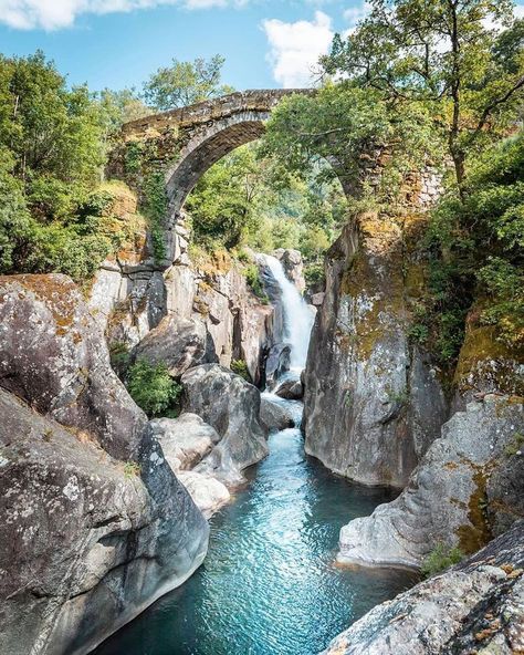 Visit Portugal on Instagram: “A good idea for this summer is to explore the Peneda-Gerês National Park. You'll find true gems, like this one. [Photo by @viriatz]…” Things To Do In Portugal, Beach Holiday Destinations, Backpacking Spain, Portugal Travel Guide, Vacation Goals, Visit Portugal, Albufeira, Off The Beaten Path, Portugal Travel