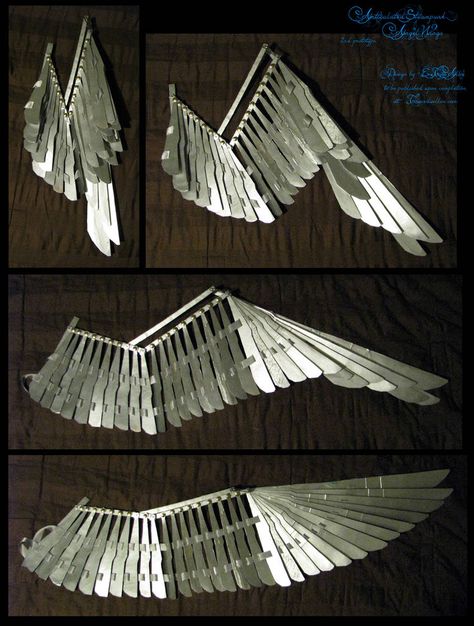 Cosplay Wings, Bird Wings, Cosplay Tutorial, Wings Costume, Cosplay Diy, Cosplay Tips, Diy Metal, Lego Ninjago, Cool Stuff