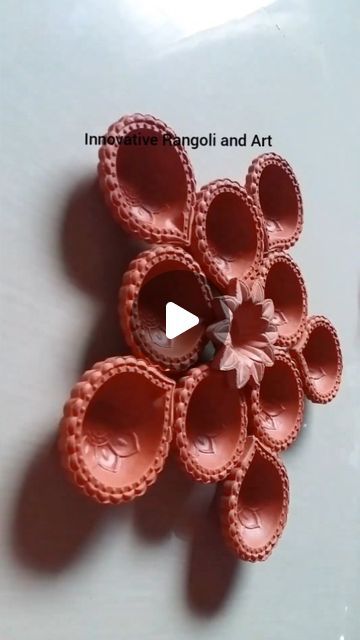 Diy Diwali Diya Decorations, Dhanteras Decoration, Diwali Mandir Decoration, Deepam Decorations, Rangoli With Diyas, Diwali Flower Decoration, Enterance Decor, Dhanteras Rangoli, Rangoli Decoration