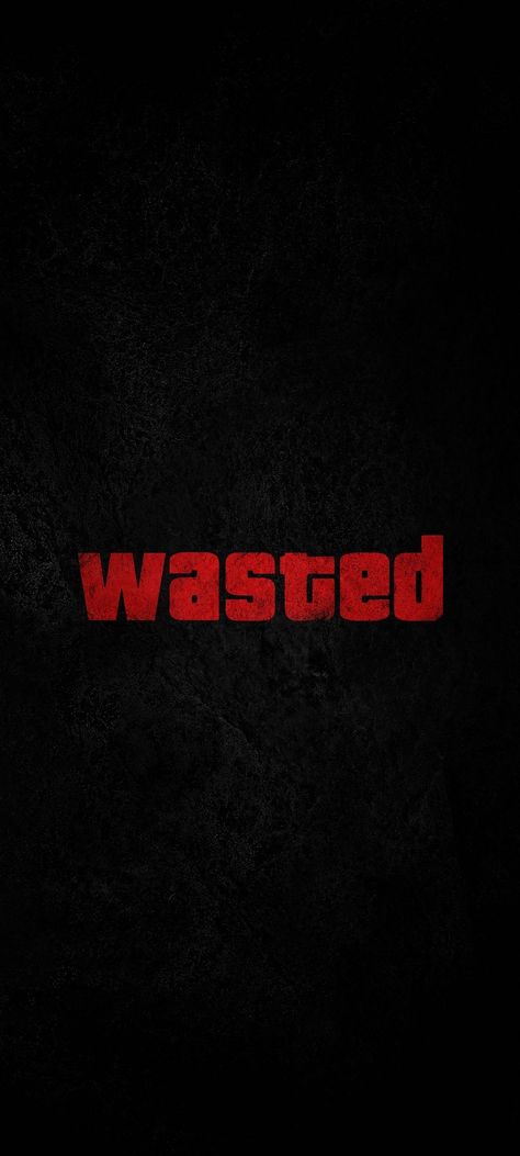 #wasted #texture #text #word #wallpaper #art #black #background Wasted Wallpaper, Warp Text, Word Wallpaper, Art Black Background, Plain Black Background, Graphic Design Business Card, Street Racing, Wallpaper Art, Design Business