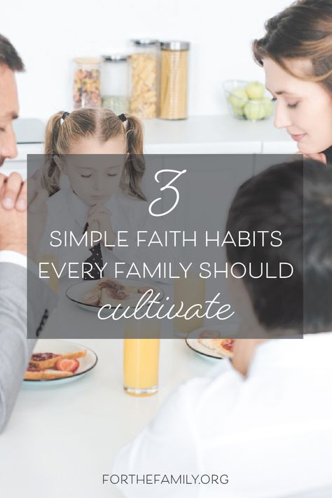 Do you feel overwhelmed about nurturing faith at home or developing faith habits in your family? Start with one step at a time. These three habits are a great place to start! Family Habits, Marriage Encouragement, Better Marriage, Motherhood Tips, Raising Godly Children, Faith Blogs, Prayer For Family, One Step At A Time, Prayer Verses