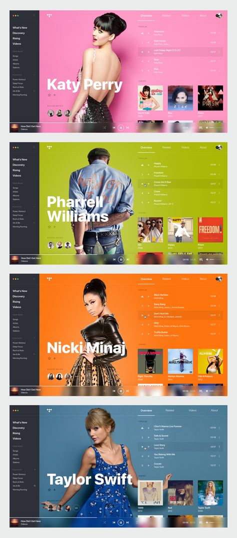 by Leonardo Navarro behance.net/leonavarro Cool Web Design, Web Design Black, Music App Design, 블로그 디자인, Prewedding Ideas, Music Websites, Interactive Web Design, Web Design Ux Ui, Web Design Websites