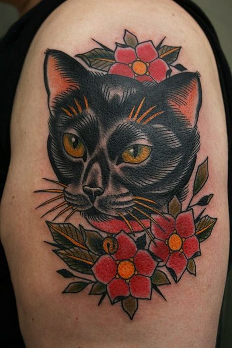 CyBeRGaTa: Kitteh Tattoos Part II Crohns Tattoo, Leaping Cat, Respect Tattoo, Black Cat Tattoos, Insect Tattoo, Ribbon Tattoos, Cat Tat, Dagger Tattoo, Image Chat