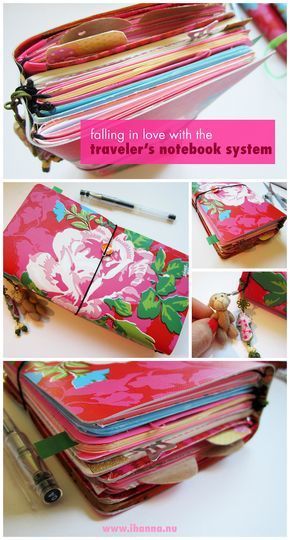 Travelers Notebook Pen Holder Diy, Make A Planner From A Notebook, Diy Travelers Notebook Cover, Travelers Notebook Setup, Diy Travelers Notebook, Travelers Journal, Midori Notebook, Traveler Notebook Inserts, Midori Travelers Notebook