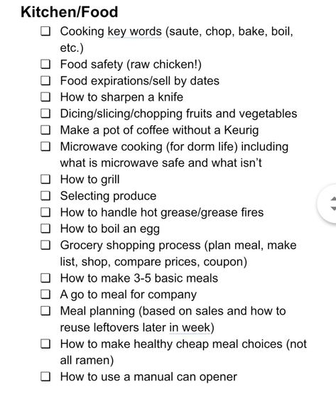 Independent Living Skills Checklist, Life Skills For Young Adults, Life Skills List, Skills List, Life Skills Curriculum, Life Skills Lessons, Adulting 101, Teaching Life Skills, Living Skills