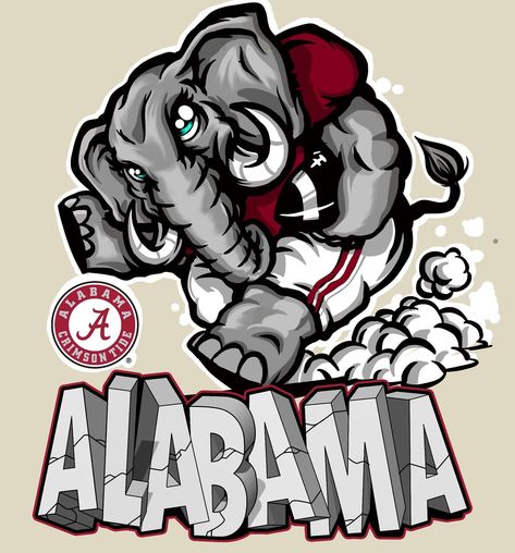 Alabama Mascot concept that didn't make the cut last year. . . . . #alabama #rolltide #universityofalabama #crimsontide #bama #bamafootball Alabama Mascot, Alabama Vs Auburn, Alabama Crimson Tide Football Wallpaper, Bama Football, Alabama Crimson Tide Football, Crimson Tide Football, College Logo, Alabama Football, University Of Alabama