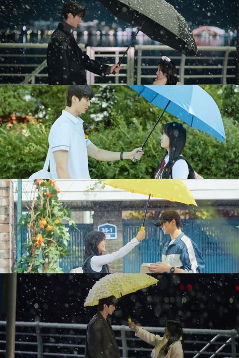 Im Sol x Ryu Sun Jae #byeonwooseok #kimhyeyoon Lovely Runner Umbrella, Lovely Runner Umbrella Scene, Im Sol And Sun Jae, Sun Jae Lovely Runner, Goals Photography, Sun Jae, Kim Hyeyoon, Lovely Runner, Byeon Woo Seok