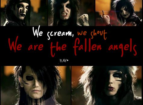 Image detail for -Black veil brides - Fallen angels | Publish with Glogster! Angel Song, We Are The Fallen, Andy Sixx, Ashley Purdy, Andy Black, Fallen Angels, Andy Biersack, Band Stuff, Veil Brides