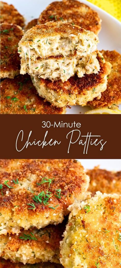 https://pin.it/5FYDBXF3s Chicken Parmesan Patties, Chicken Parm Patties, Fried Ground Chicken Patties, Buffalo Chicken Patties, Ground Chicken Parmesan Patties, Home Made Chicken Patties, Greek Chicken Patties, Frozen Pork Patties Recipes, Homemade Chicken Patties Recipes