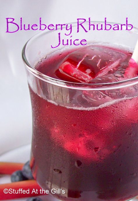 Blueberry Rhubarb Juice Concentrate