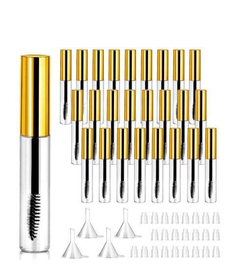 REFILLABLE CONTAINER Transfer Cosmetics Pipettes Clear Mascara, Eyebrow Serum, Pipettes, Gold Beauty, Diy Cosmetics, Eye Mascara, Cocktail Making, Amazon Uk, Castor Oil