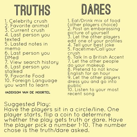 Truth Or Dares To Do With Friends, Dares To Do With Your Boyfriend, Blooket Game Ideas, Truth Or Dare Ideas Friends, Dare Ideas For Truth Or Dare, Games To Play Outside With Friends, Dares To Do With Friends, Dares For Teenagers, Dares For Friends