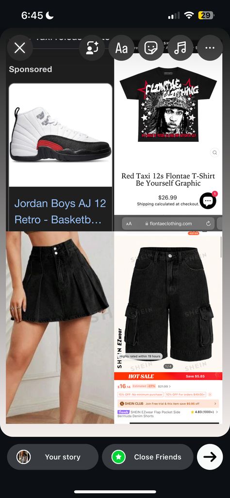 B2s Outfits, Jordan 12 Outfit, Fye Outfits, Cute Online Clothing Stores, School Starts, Girly Girl Outfits, Cute Birthday Outfits, Classic Outfit, Shorts Outfits Women