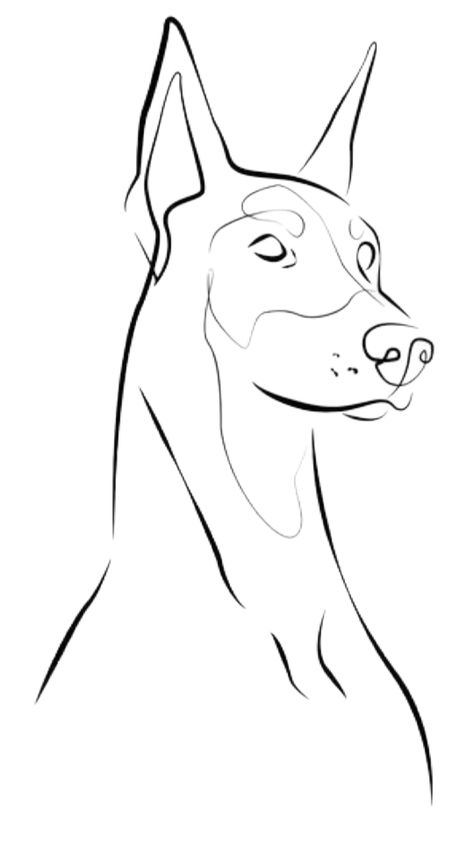 Doberman Drawing, Doberman Tattoo, Doberman, Comic Character, Cards Handmade, Comics, Tattoos, ? Logo, Dogs