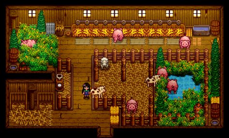 House Tips And Tricks, Stardew Valley House, Patio Oasis Ideas, Stardew Farms, Patio Oasis, Barn Layout, Stardew Valley Layout, Stardew Valley Tips, Stardew Valley Farms